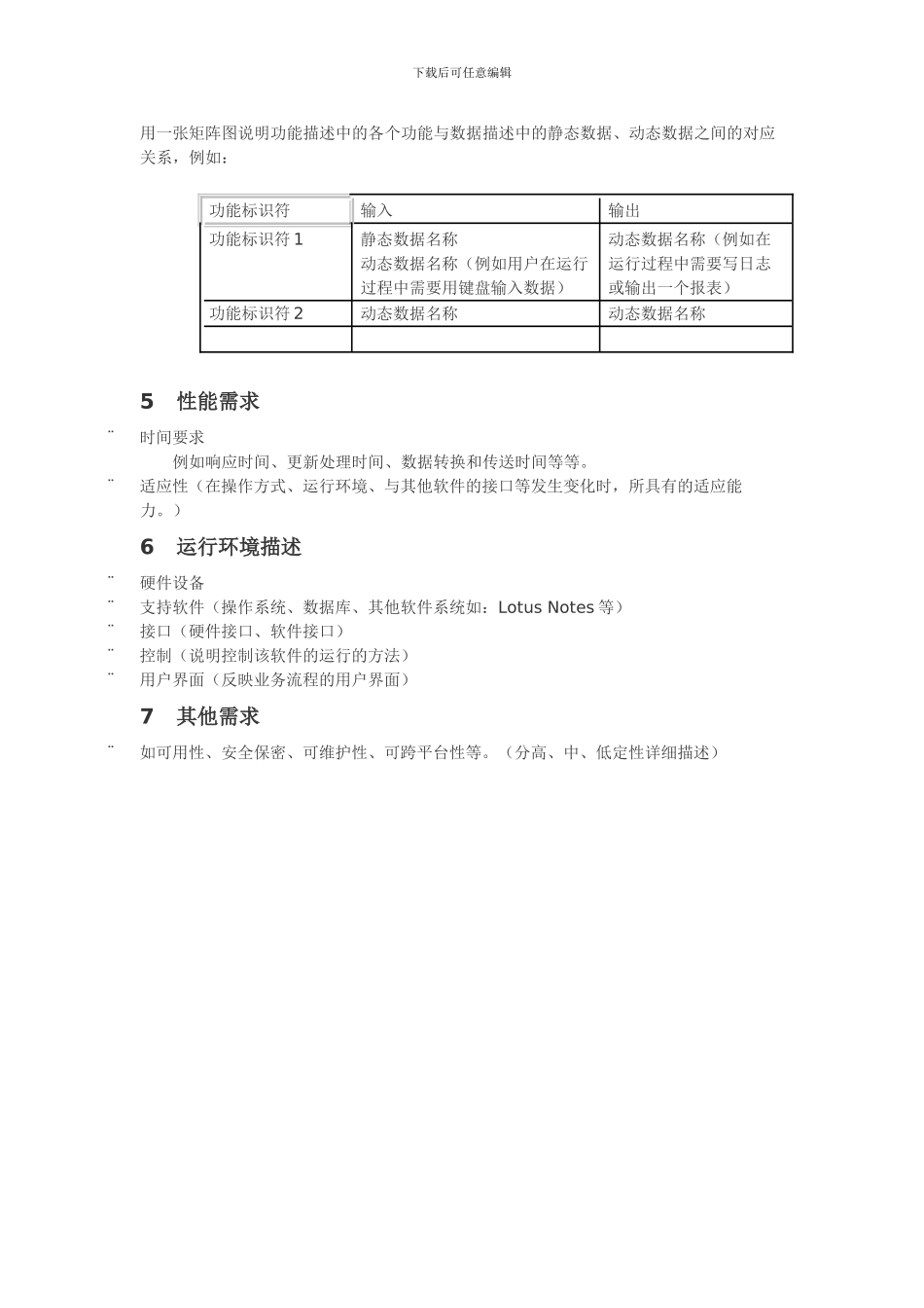 XXX系统需求分析报告模板_第2页