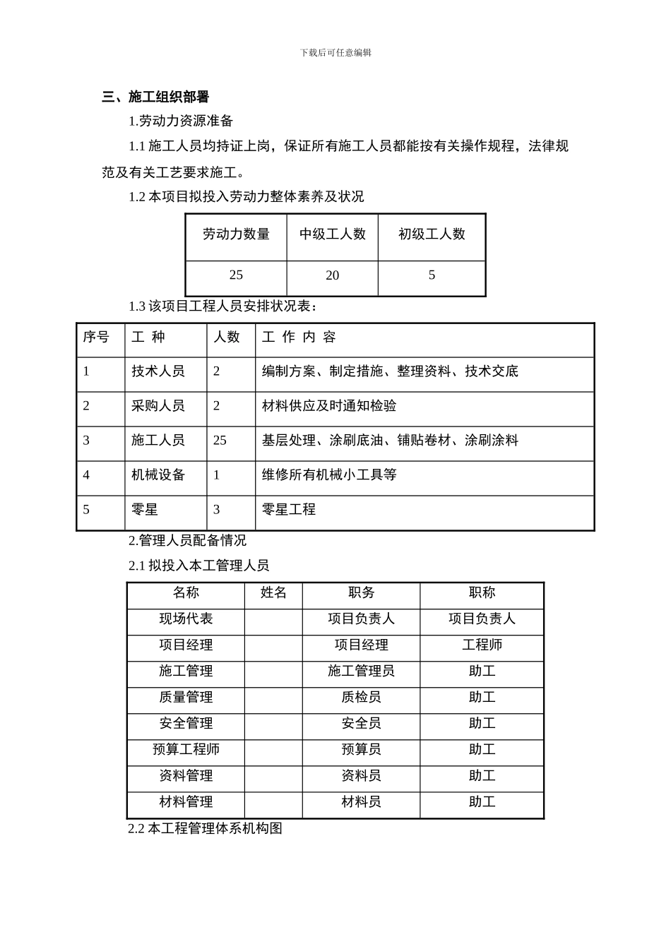 XXX防水工程投标施工组织方案_第3页