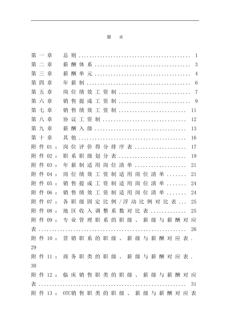XX医药公司薪酬管理办法-HR猫猫_第2页