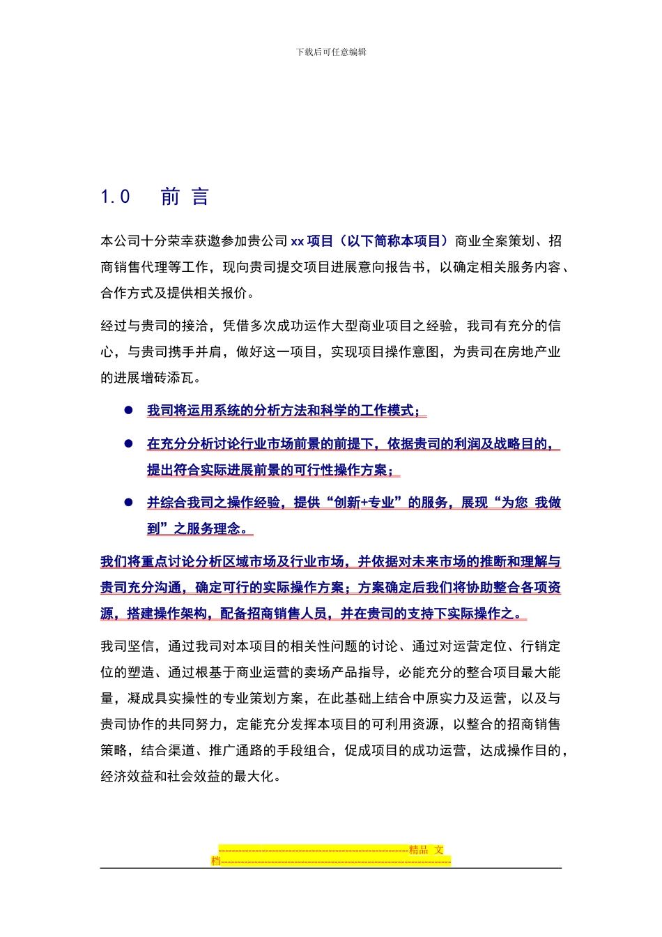 XX商业地产项目策划方案_第3页