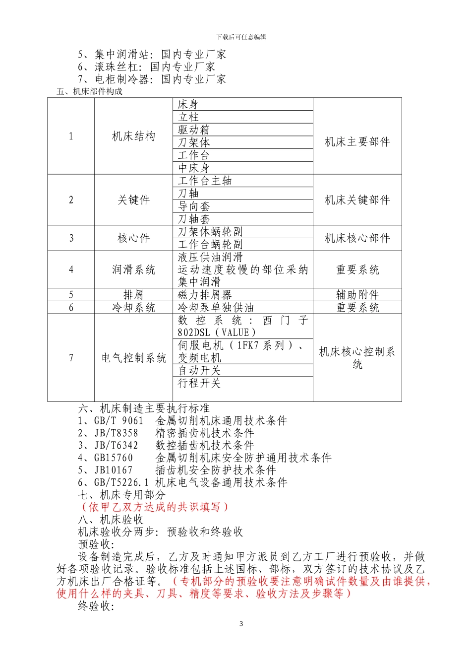 YK51125CX3技术协议范本_第3页
