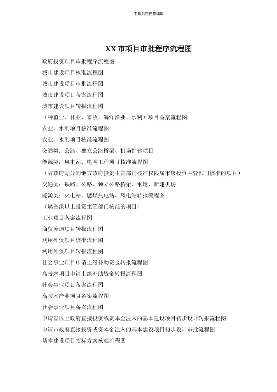 ××市项目审批程序流程图-doc-39_第1页