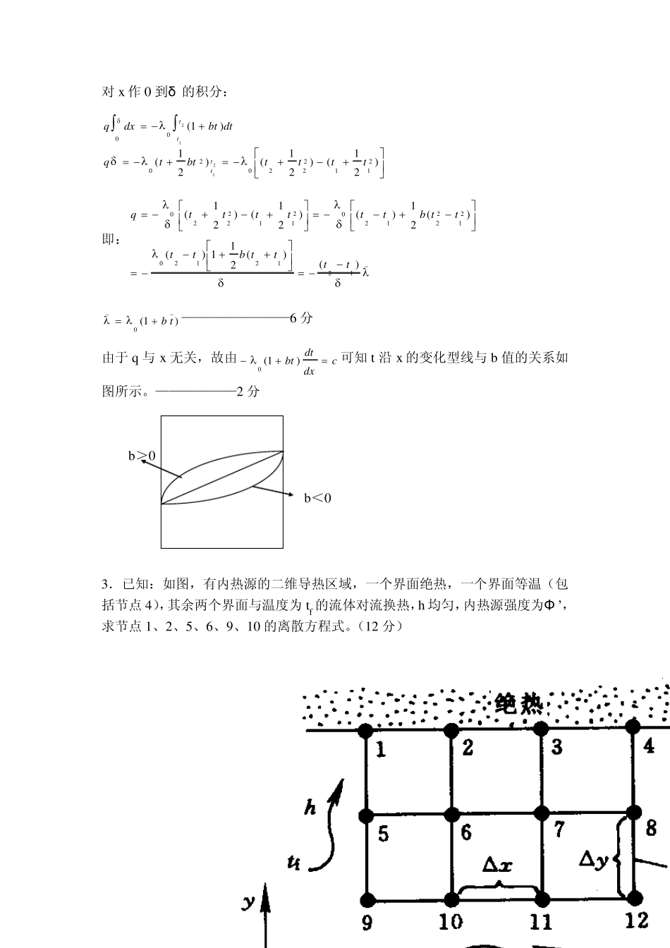 2007传热学试卷答案_第2页