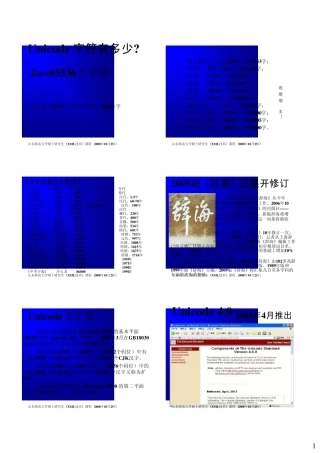 20081024Unicode字符集扩展及Surrogate