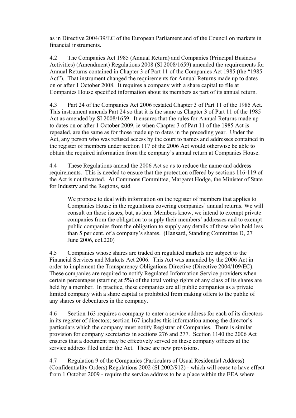 2008RegulationsofCompaniesAct2006(英国公司法之立法解释备忘录)_第2页