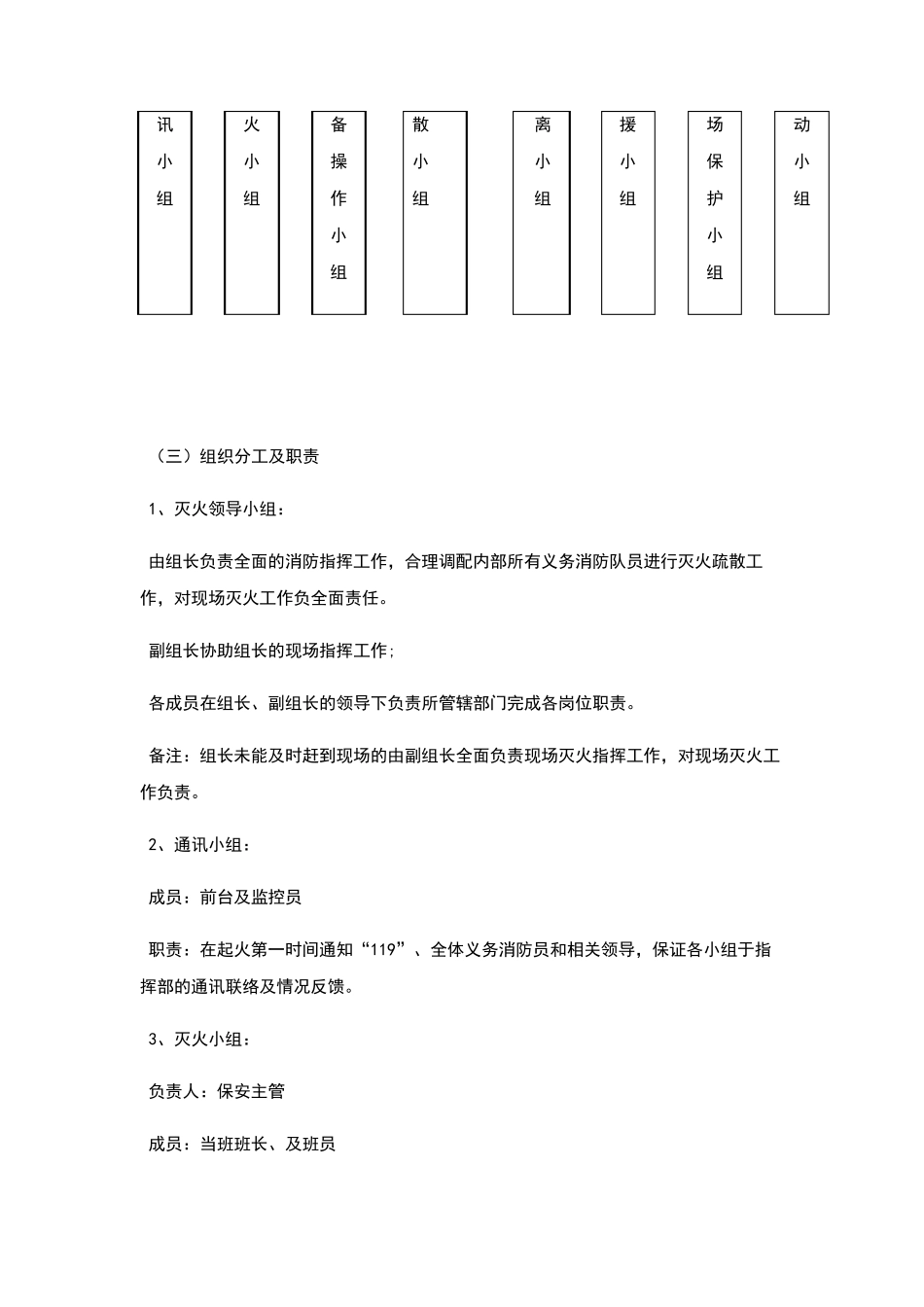 消防灭火应急疏散预案_第2页