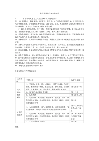 消防的全统定额解释