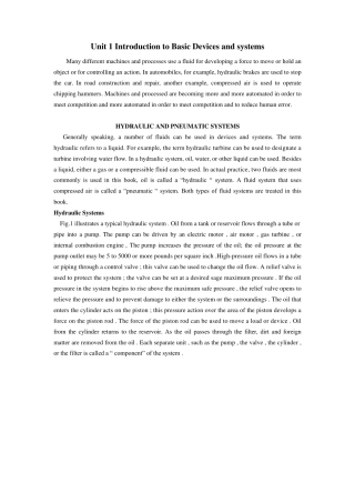 液压专业英语教程1