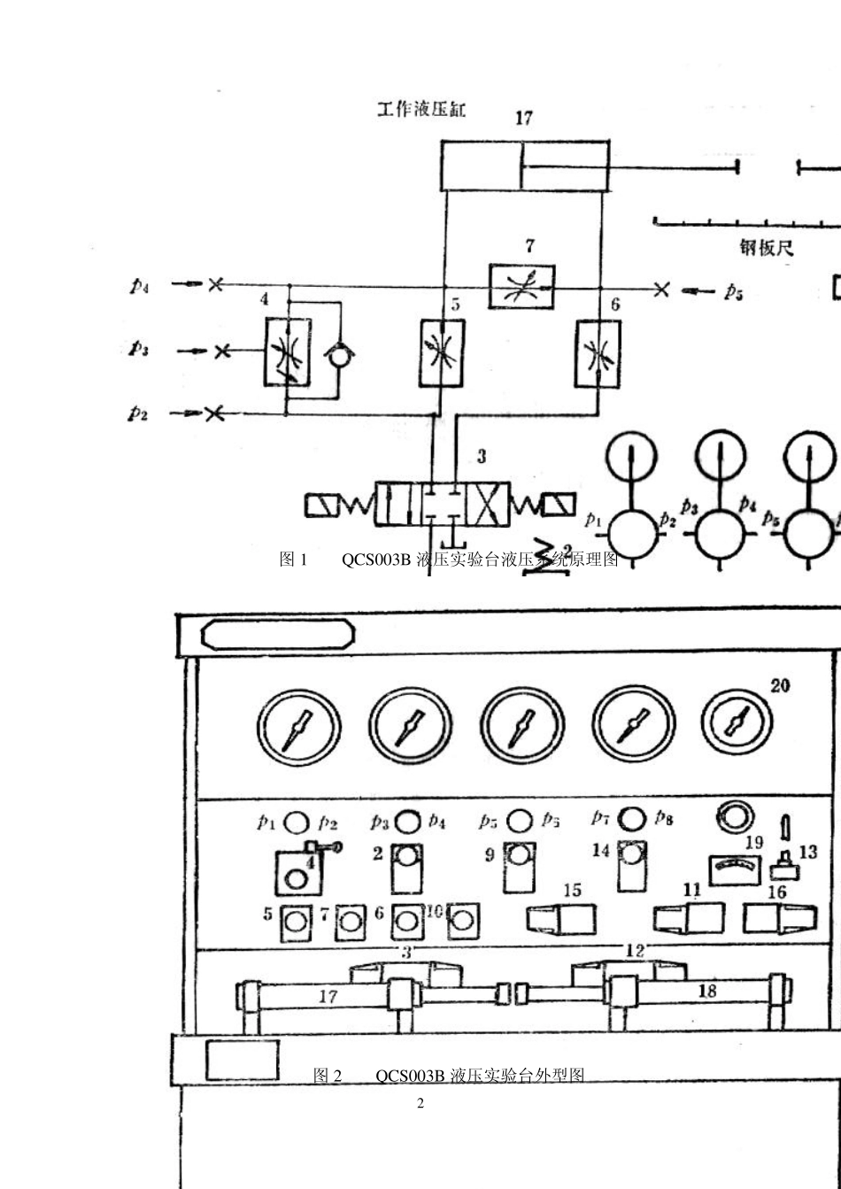 液压传动实验指导书_第2页