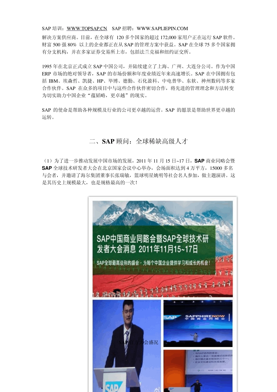 深刻认知SAP发展及SAP培训重要性_第2页