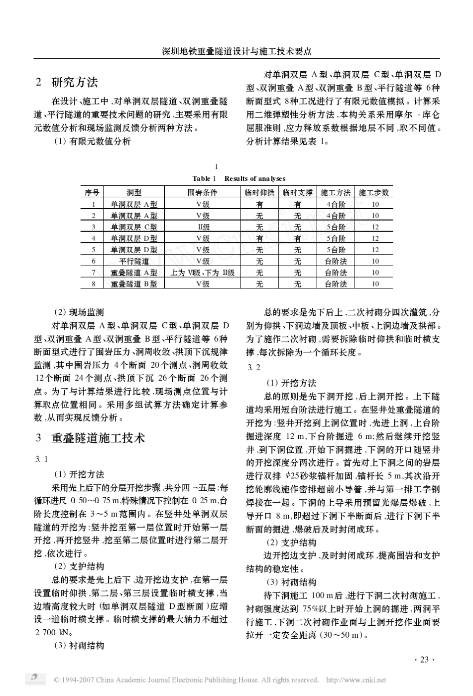 深圳地铁重叠隧道设计与施工技术要点_第3页