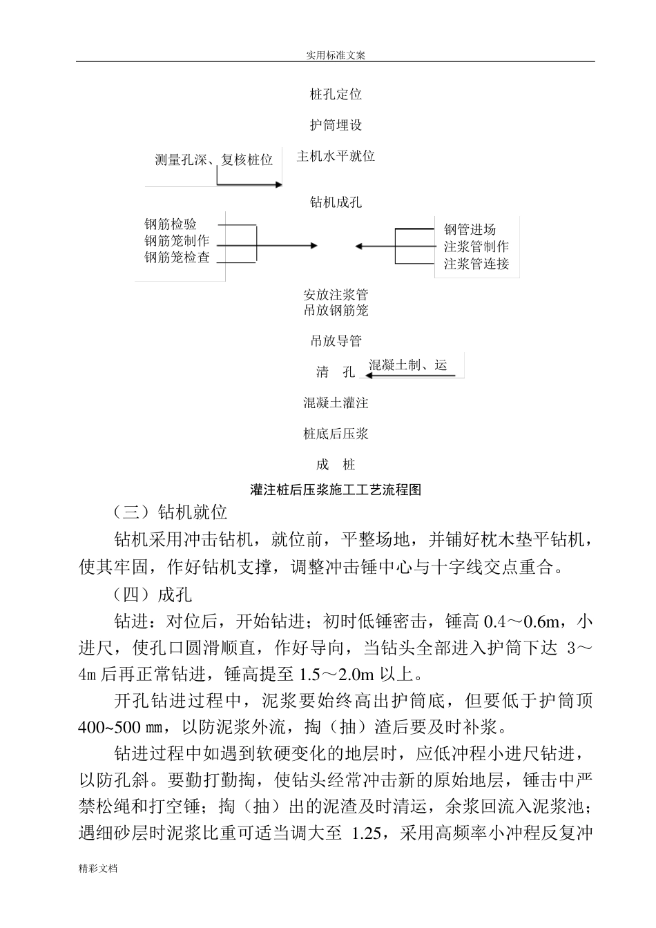 混凝土的灌注桩后压浆施工工法_第3页