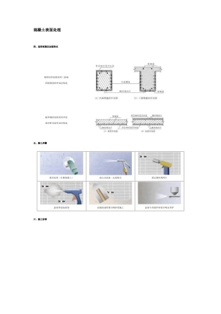 混凝土表面处理