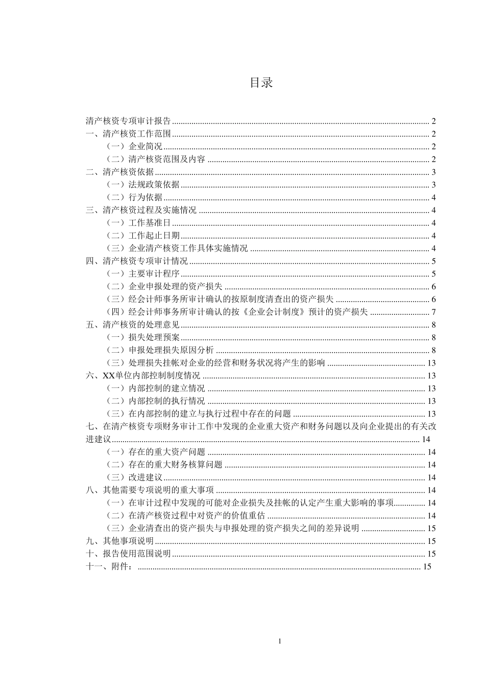 清产核资审计报告样板_第2页