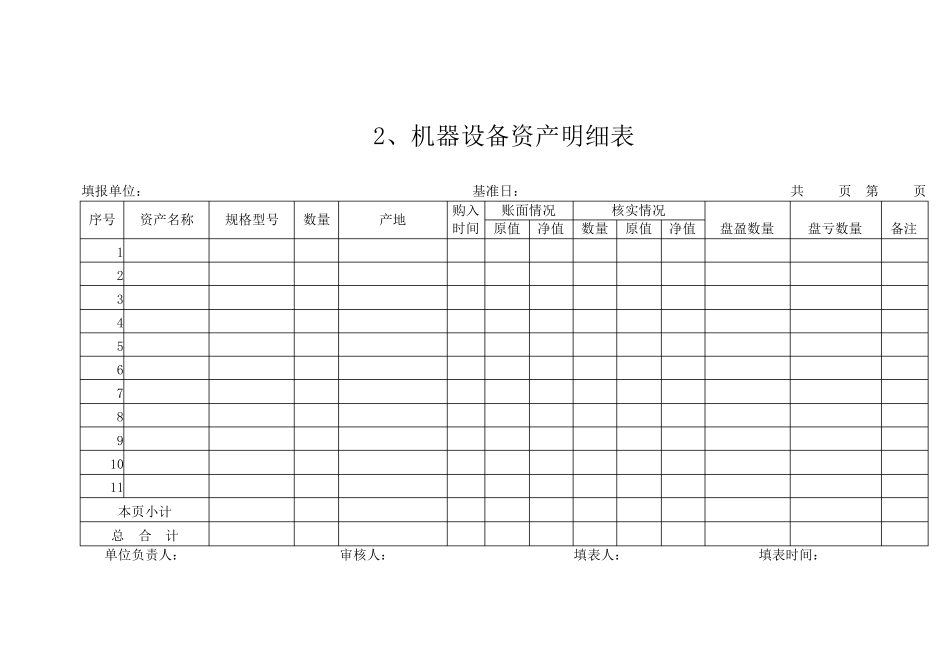 清产核资表格_第2页