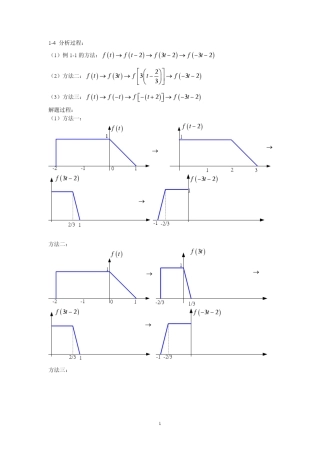 清华大学信号与系统(郑君里)课后答案