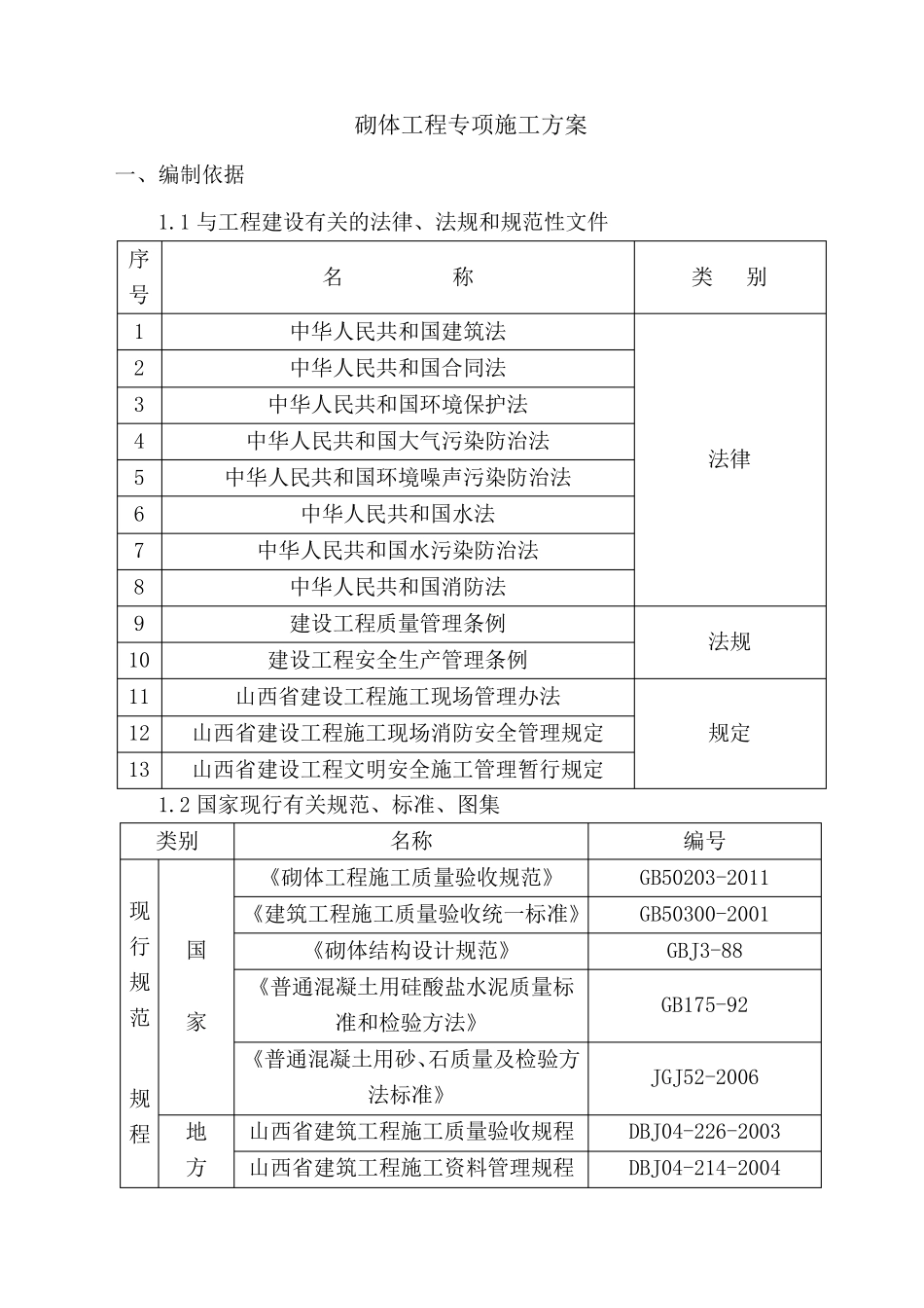 清水墙砖砌体工程专项施工方案_第3页