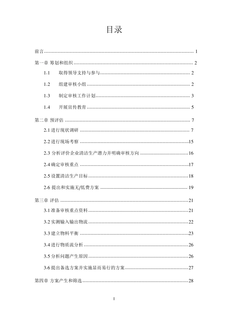 清洁生产审核报告_第1页