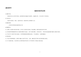 清管试压HSE风险识别清单