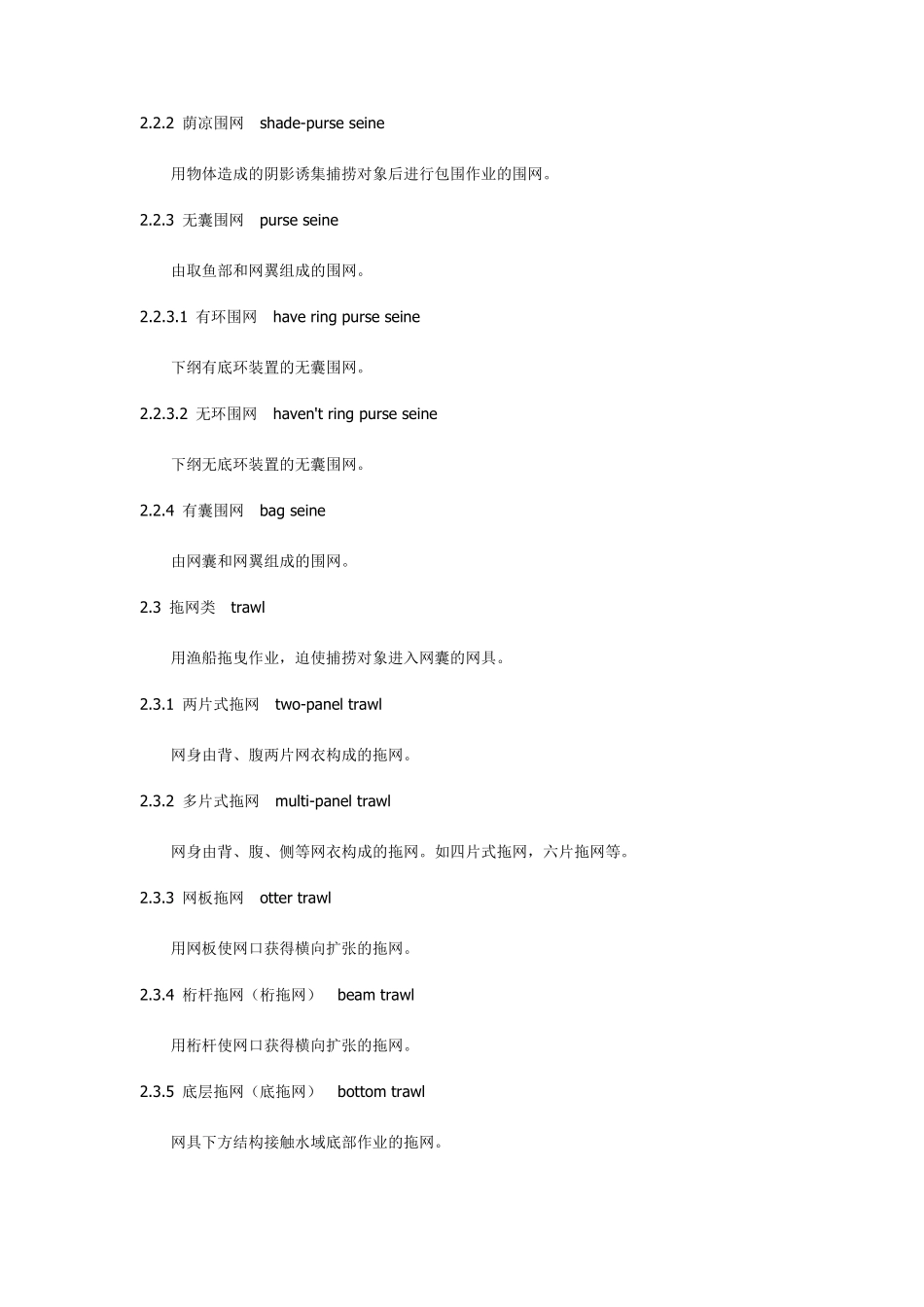 渔具基本知识附英文_第2页