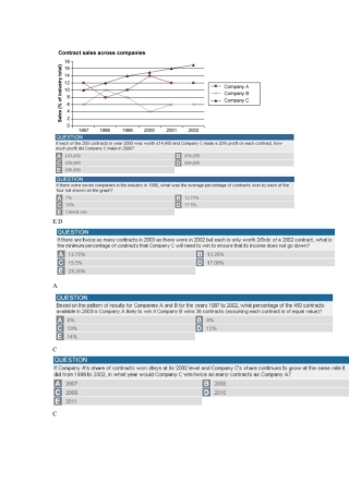 渣打银行Numberical经典题(多次被UNILEVEL笔试使用)