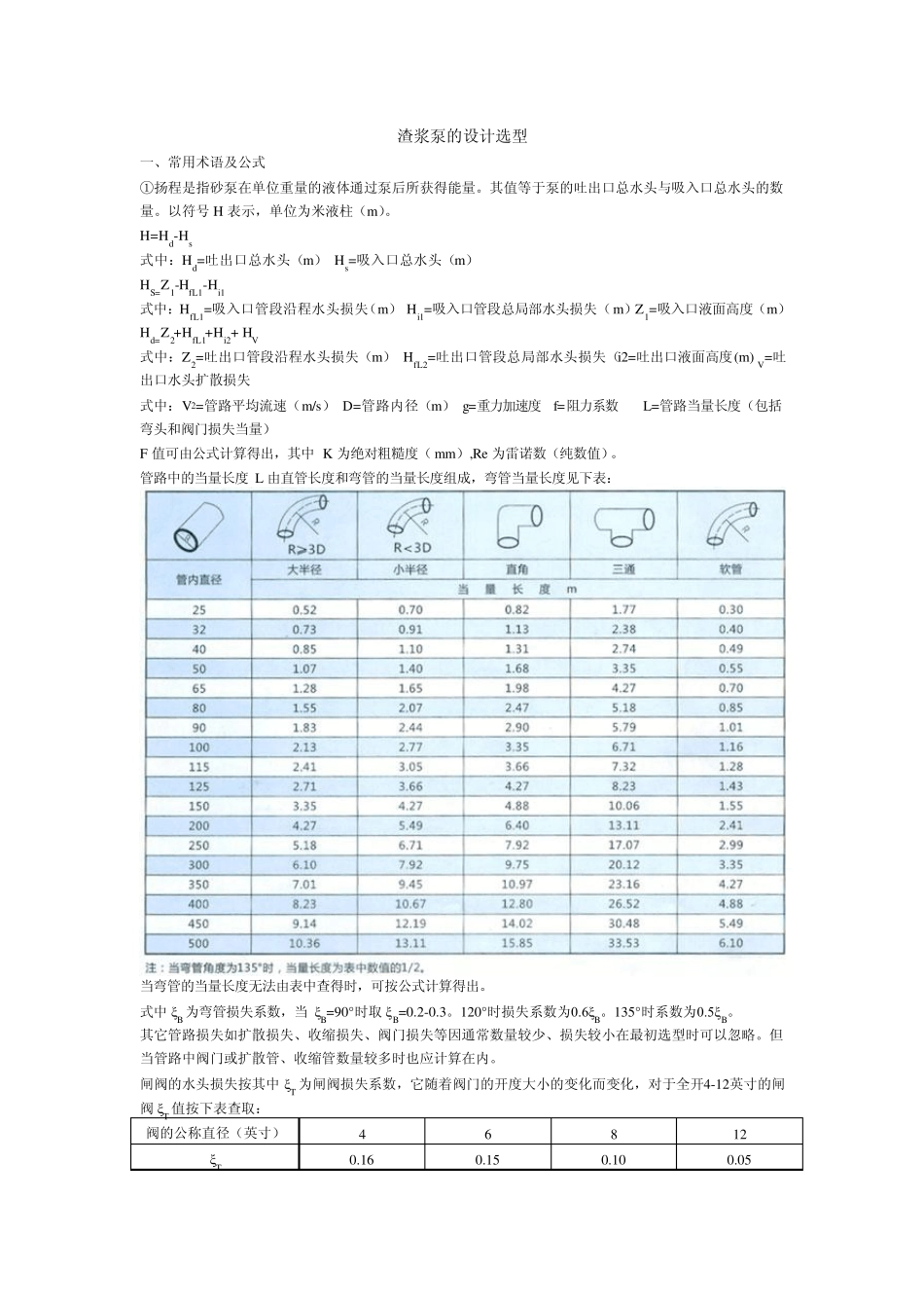 渣浆泵设计选型_第1页