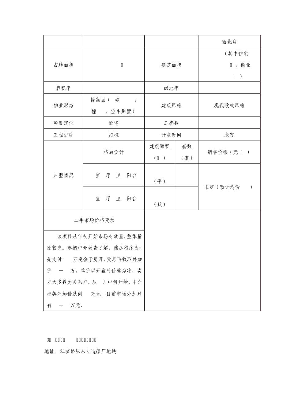 温州市高端楼盘市场调查分析报告_第3页