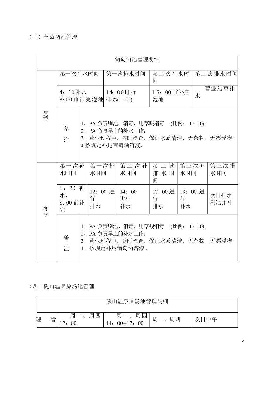 温泉部泡池的管理明细_第3页