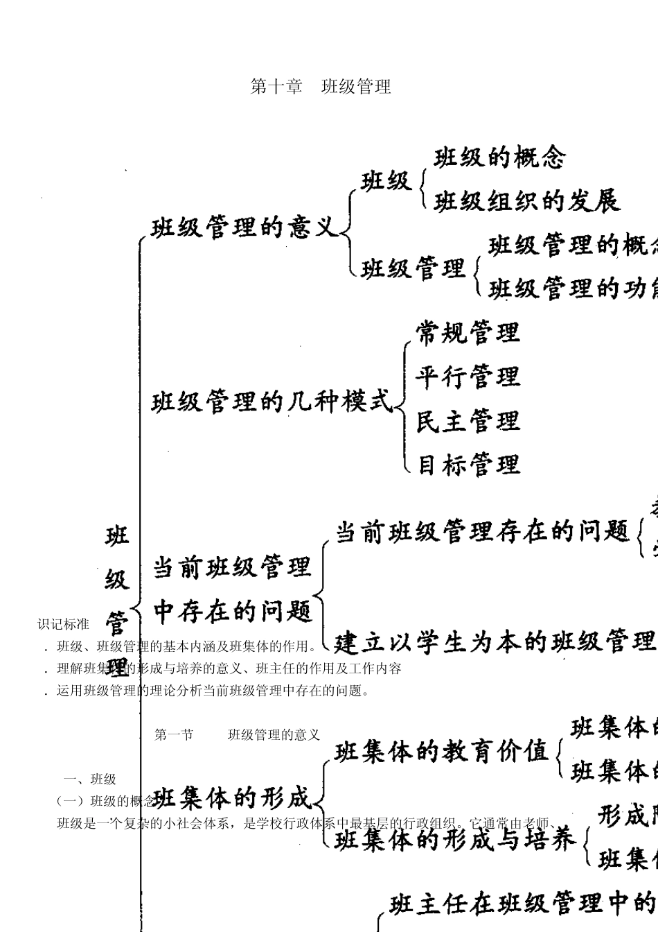 第十章班级管理_第1页