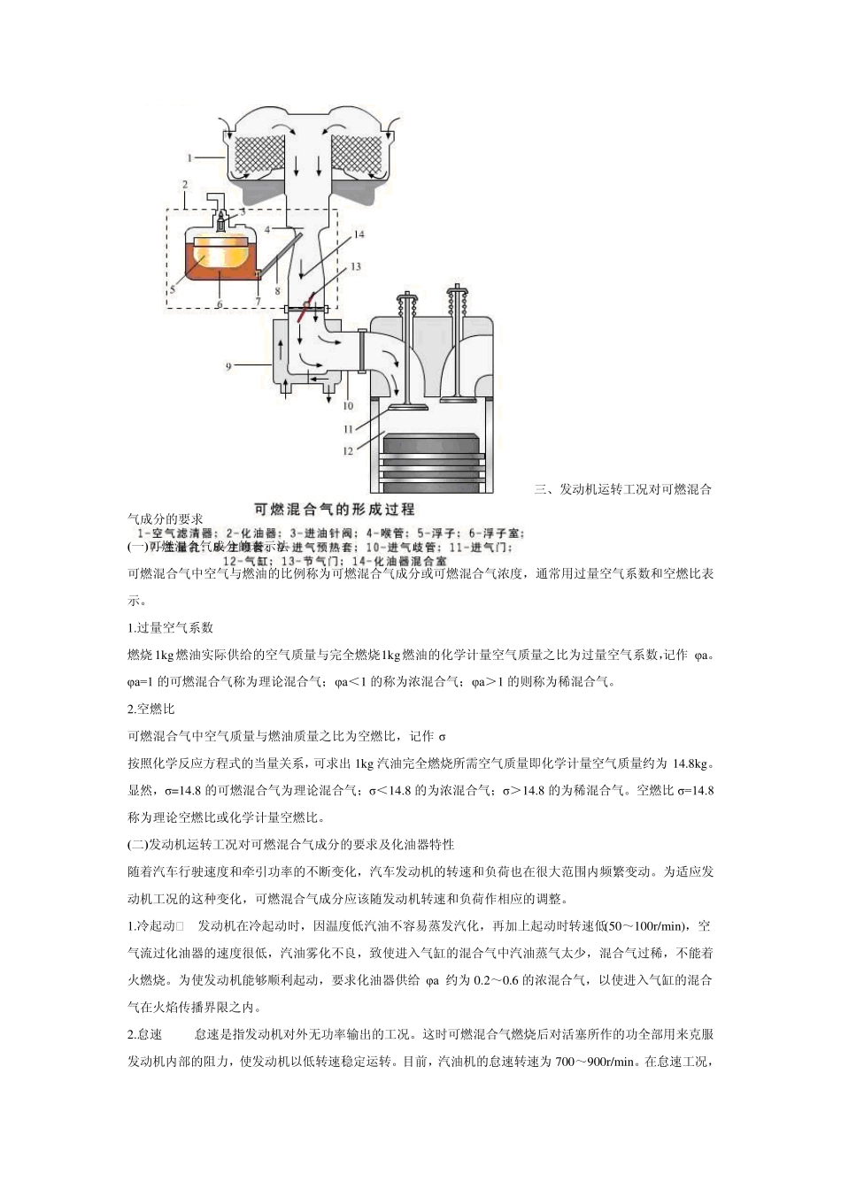 第四章发动机的燃油系统及工作原理_第2页