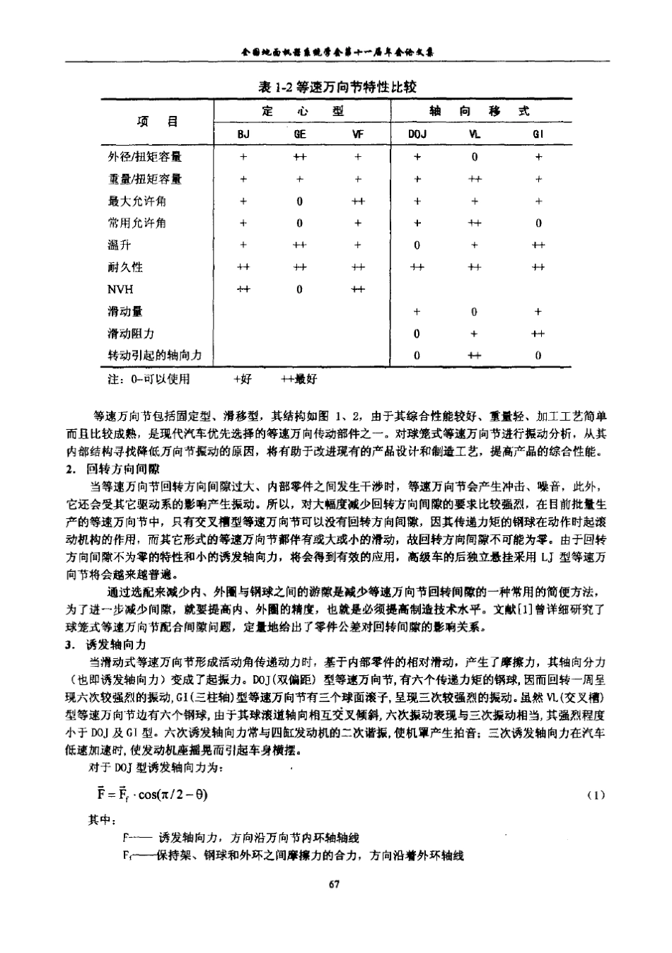 等速万向传动轴的振动分析_第2页