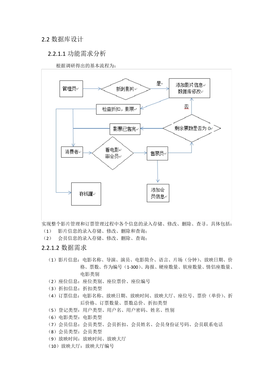 简单影院订票系统数据库设计_第1页