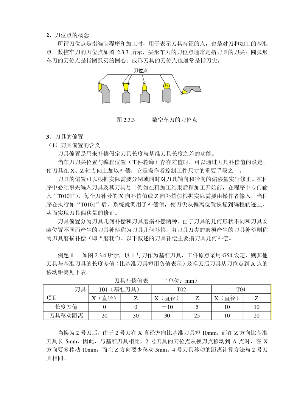 简单零件的加工3(刀具补偿功能)_第3页