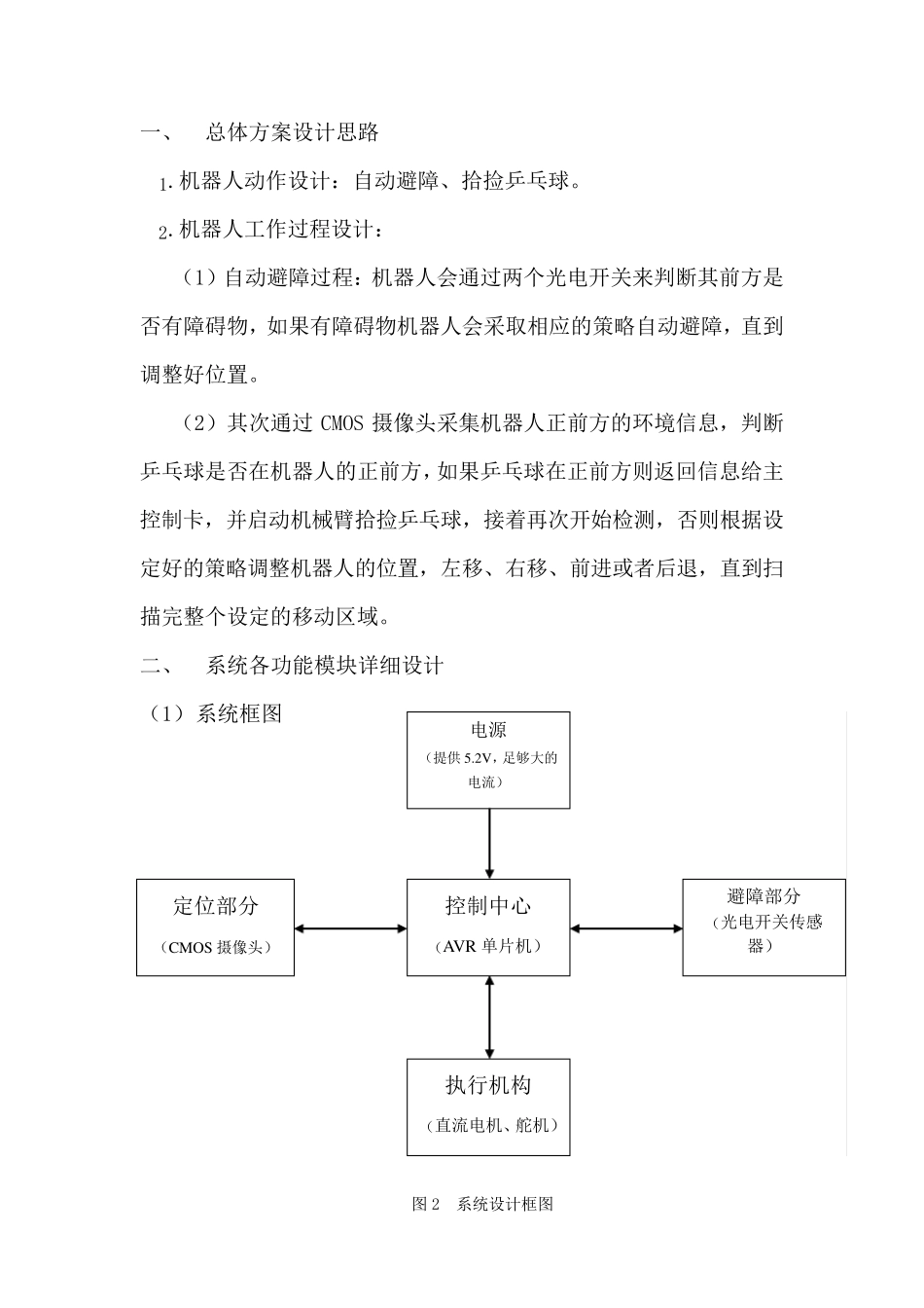 简易自动拾捡机器人设计方案_第3页
