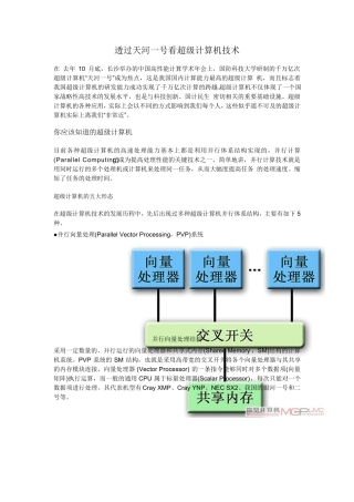简述天河一号架构