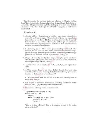 算法分析与设计第二版英文版(潘彦著)清华大学出版社课后答案solu5