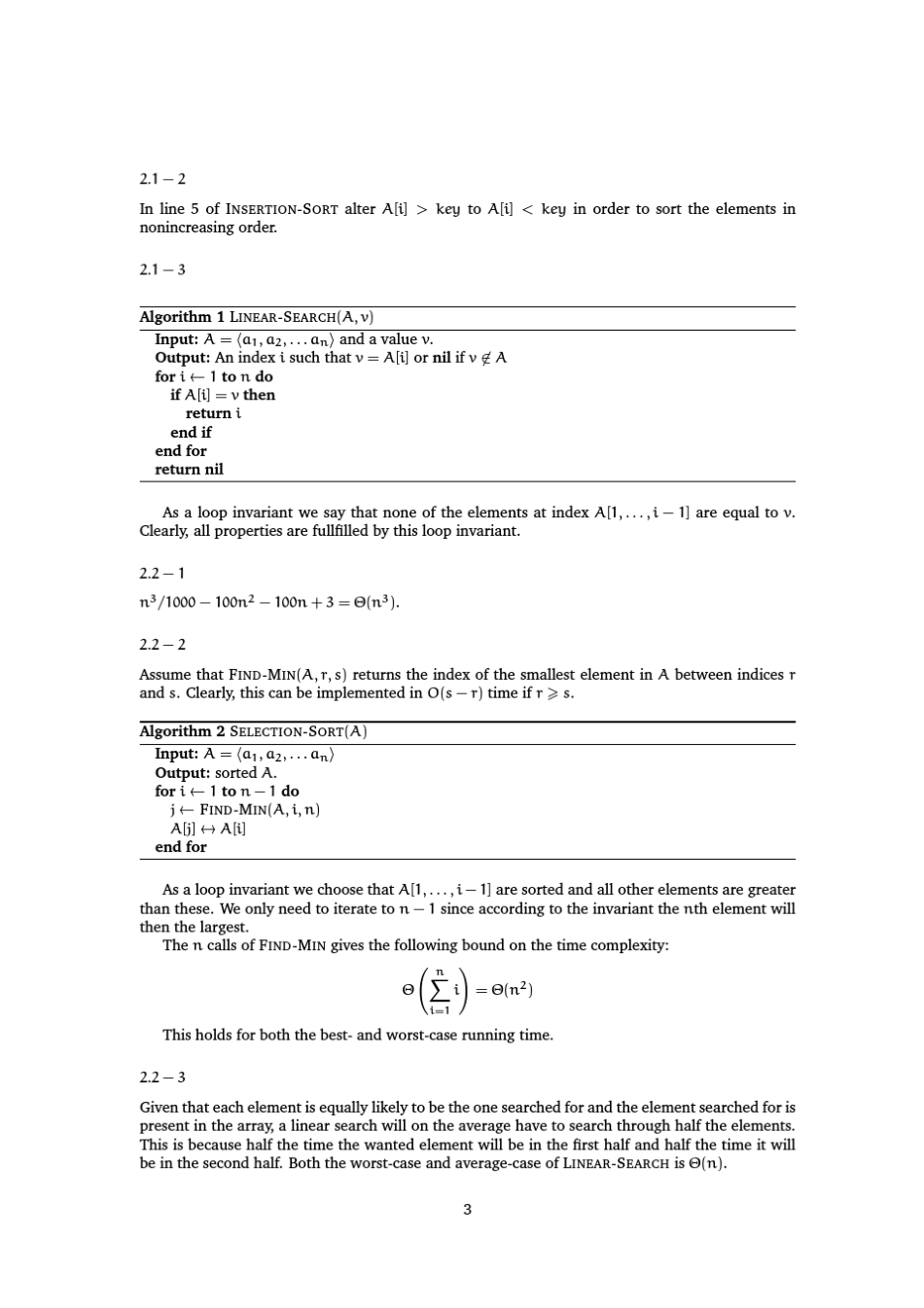 算法导论(第二版)课后习题解答_第3页