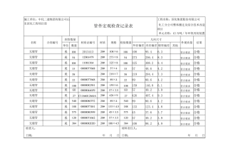 管件宏观检查记录