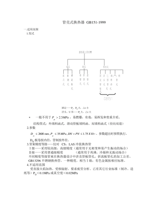 管壳式换热器GB151讲义