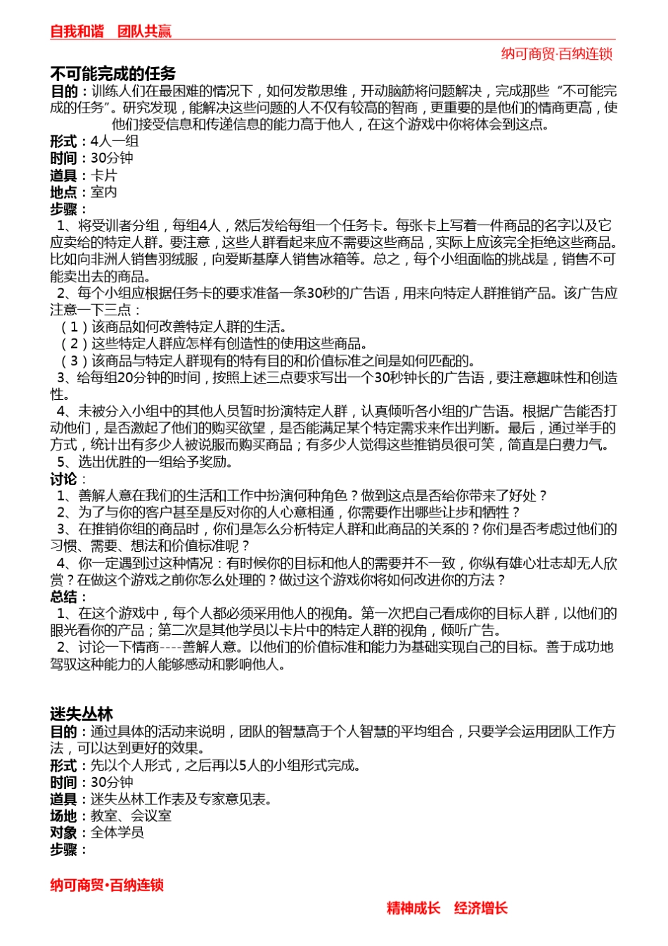 管理团队拓展游戏_第2页