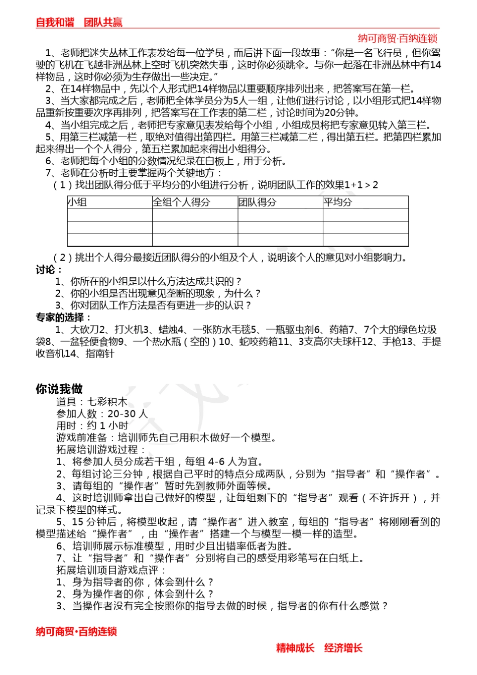 管理团队拓展游戏_第3页