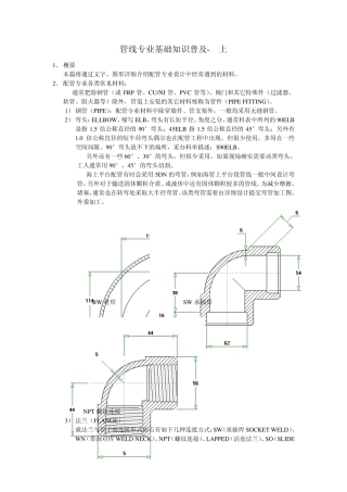 管系基本知识普及上