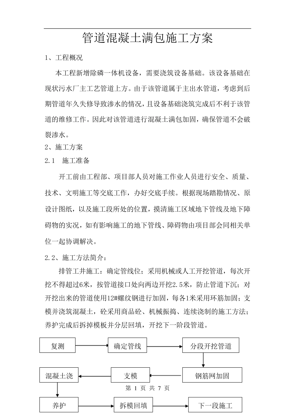 管道包封施工_第1页