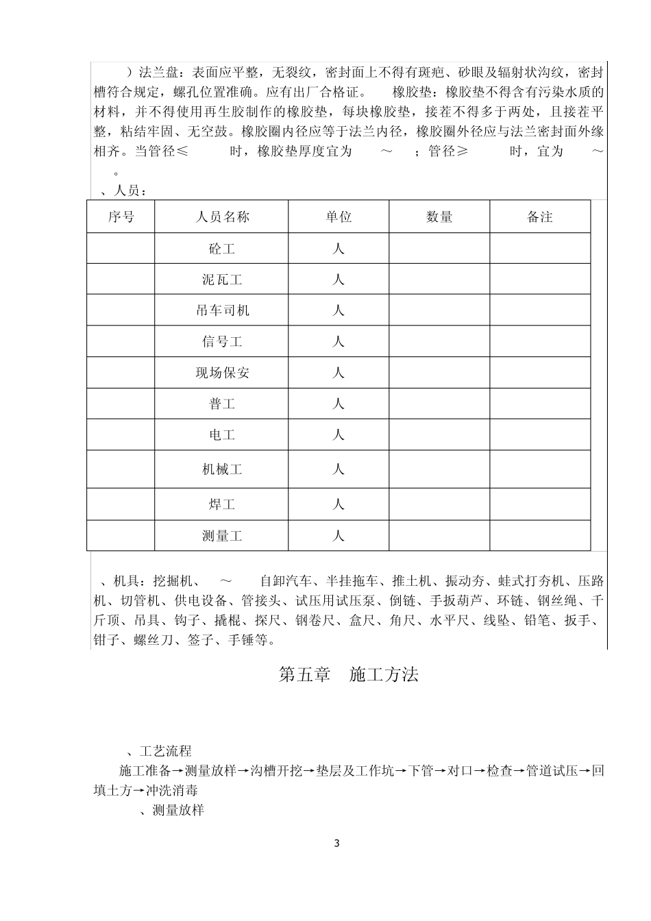 管道安装方案_第3页