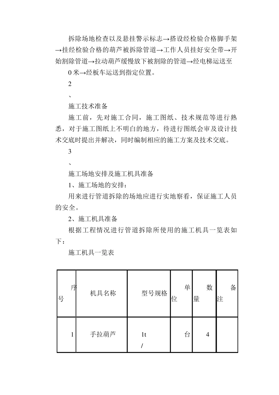 管道拆除专项施工方案_第3页