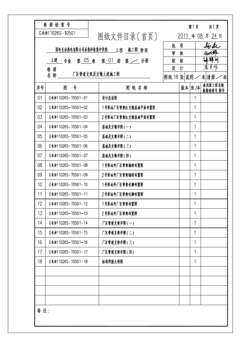 管道支架及支墩土建施工图_第1页