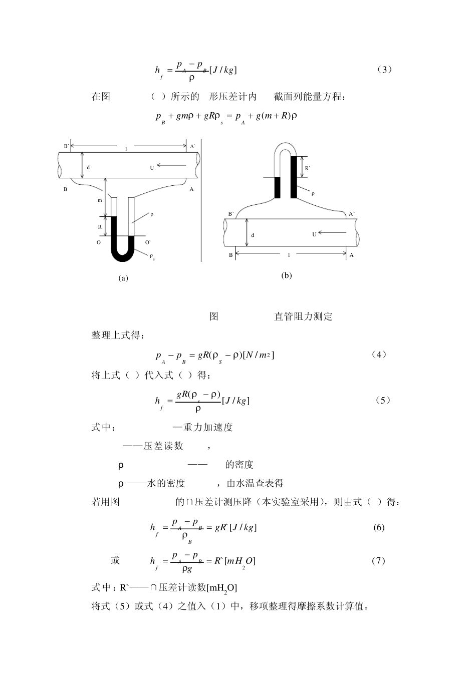 管道流动阻力的测定_第2页