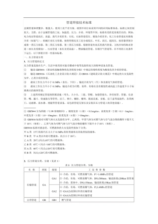 管道焊接标准