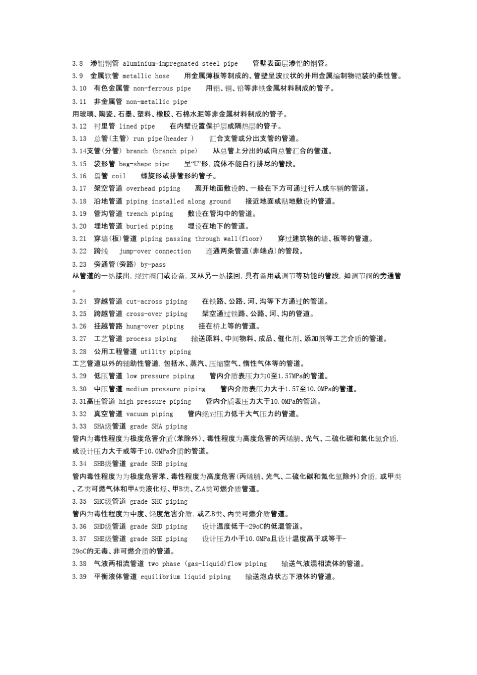 管道英语(专业术语)_第2页