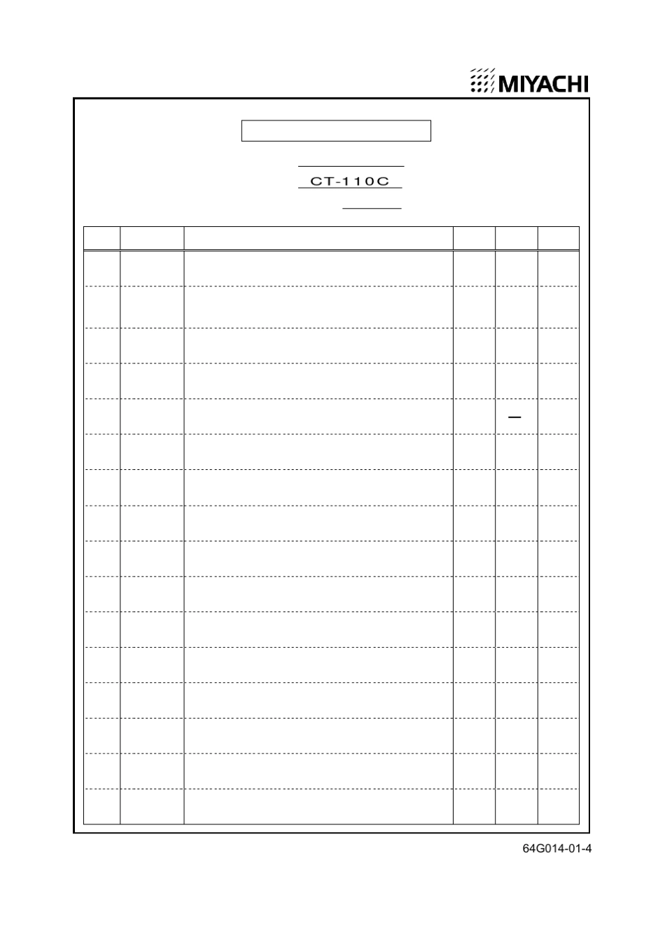 米亚基控制器(CT110C中文版)_第1页